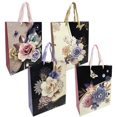 BOLSA REGALO CORAZONES 23*18*10CM (PQTX12)