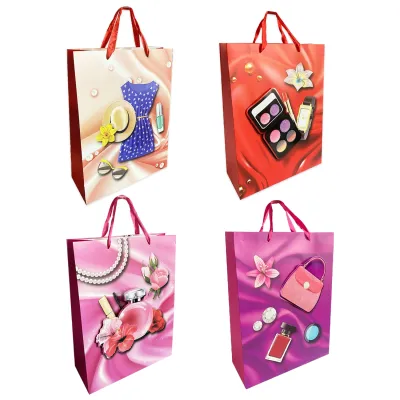 BOLSA REGALO CORAZON 32*26*10CM (PQX12)