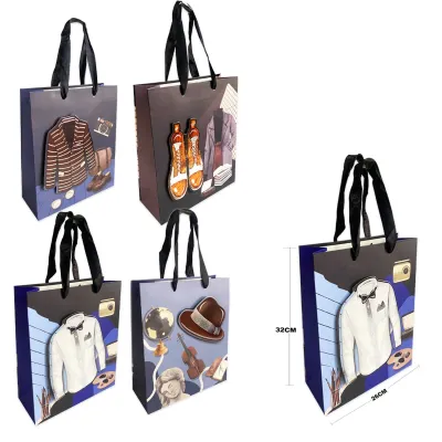 BOLSA REGALO FUTBOL 26*32*10CM (PQTX12)