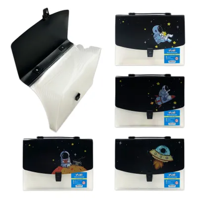 CARPETA ASTRONAUTA 13 COMPARTIMIENTOS A4