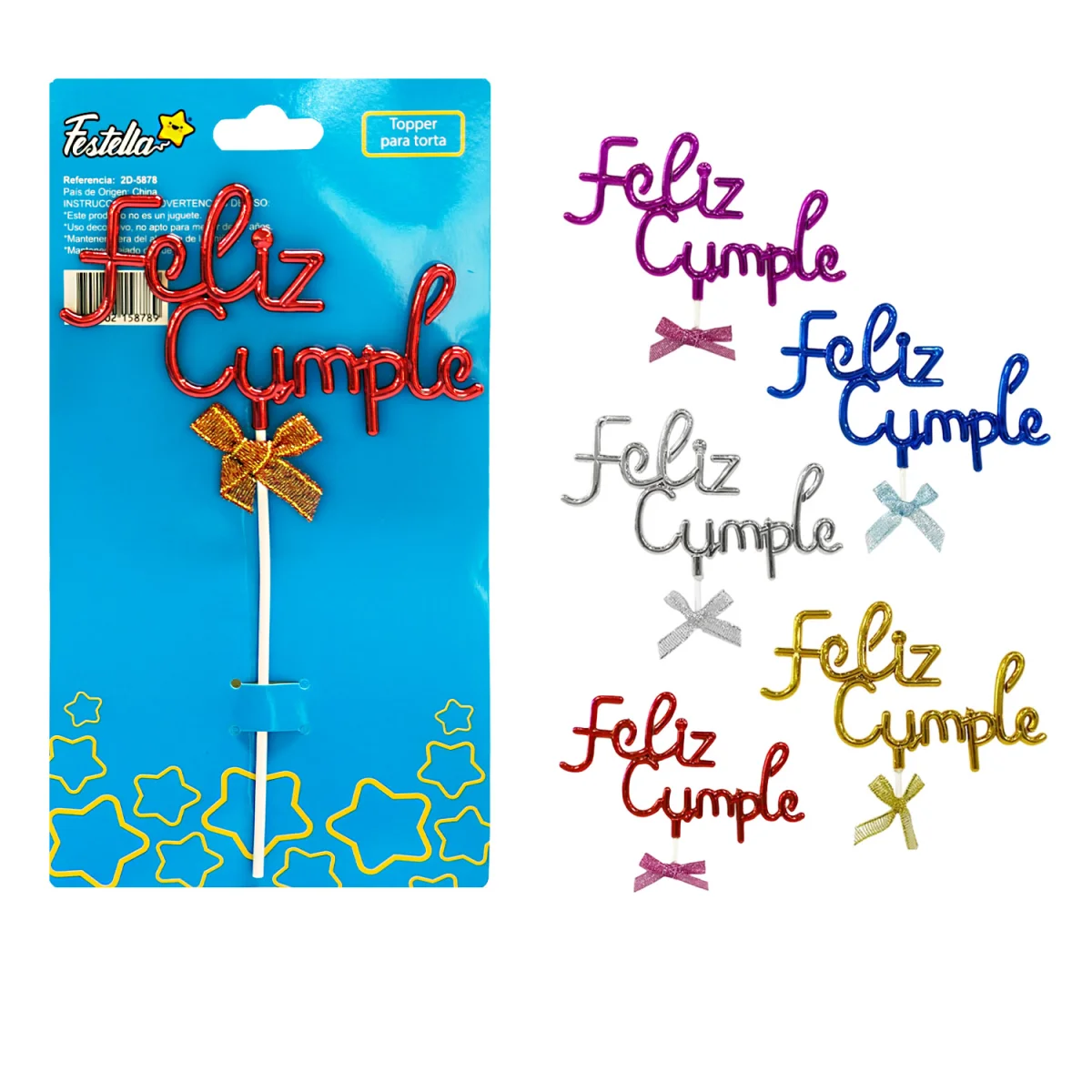 ADORNO F.C PARA PASTEL (PQTX12)