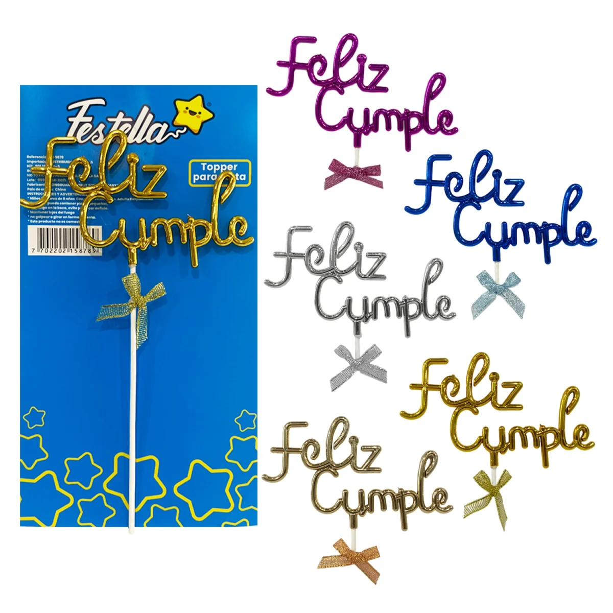 ADORNO F.C PARA PASTEL (PQTX12)
