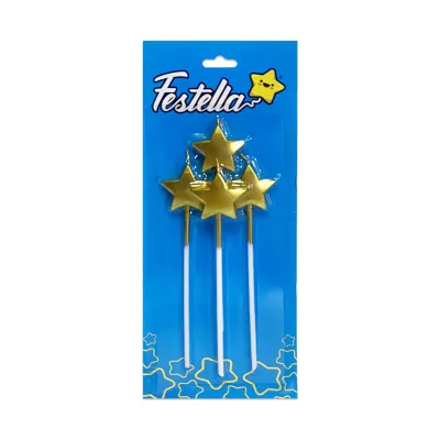 VELA ESTRELLA DORADA X4 (CJX30)