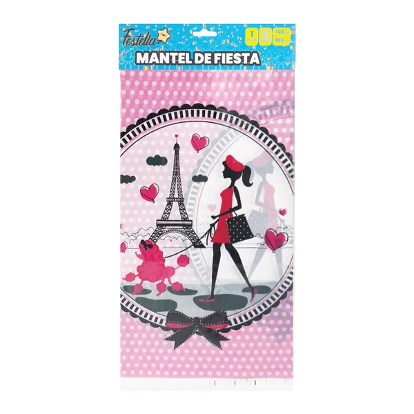 MANTEL FIESTA TORRE EIFFEL