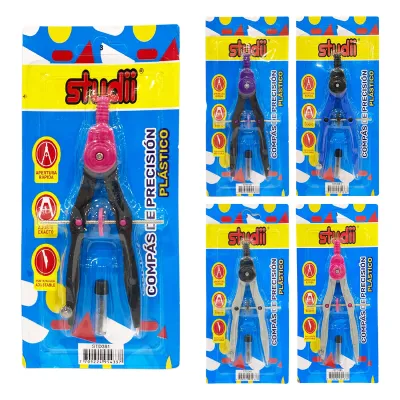 COMPAS PLASTICO ENCARTONADO (CJX24)