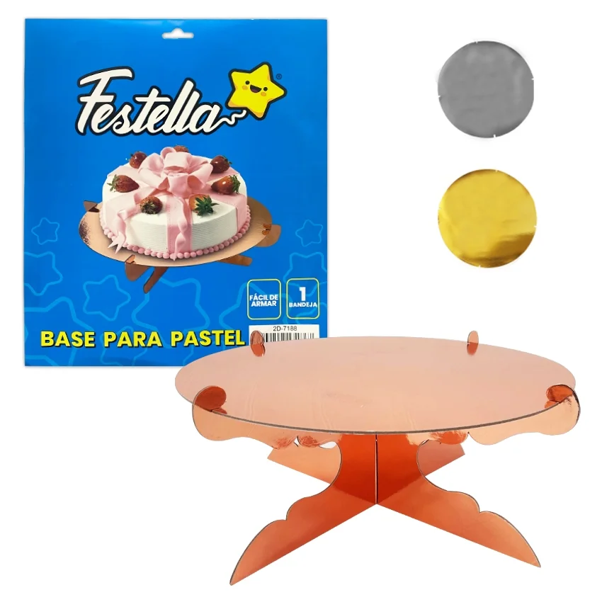 BASE PARA PASTEL METALIZADA