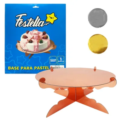 BASE PARA PASTEL METALIZADA
