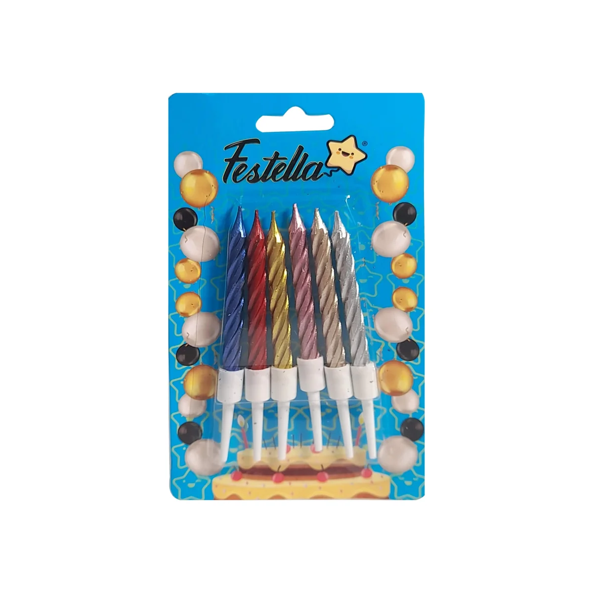 VELA SURTIDA X6 (CJX12)