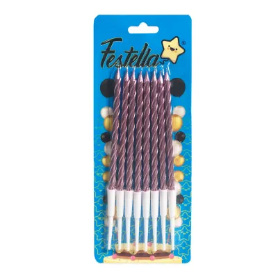 VELA X8 PALO ROSA EN BLISTER (CJX50)