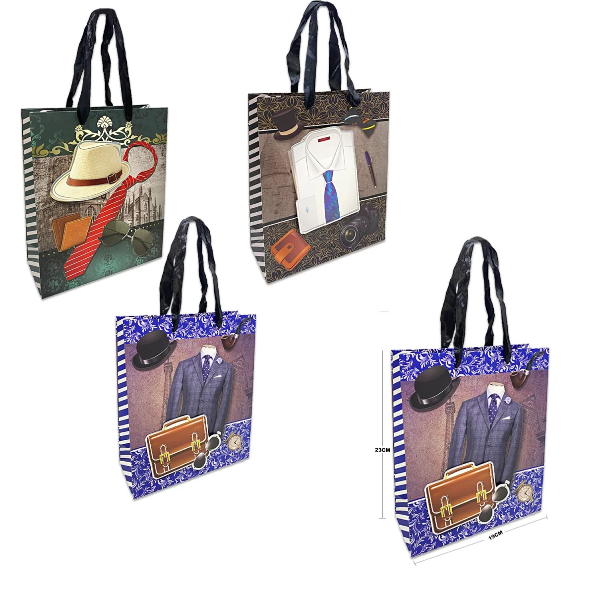 BOLSA REGALO HOMBRE  (PQX12).