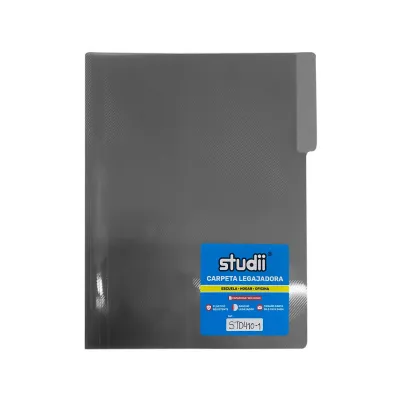 CARPETA LEGAJADORA CARTA GRIS