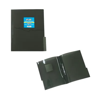 CARPETA LEGAJADORA CARTA GRIS