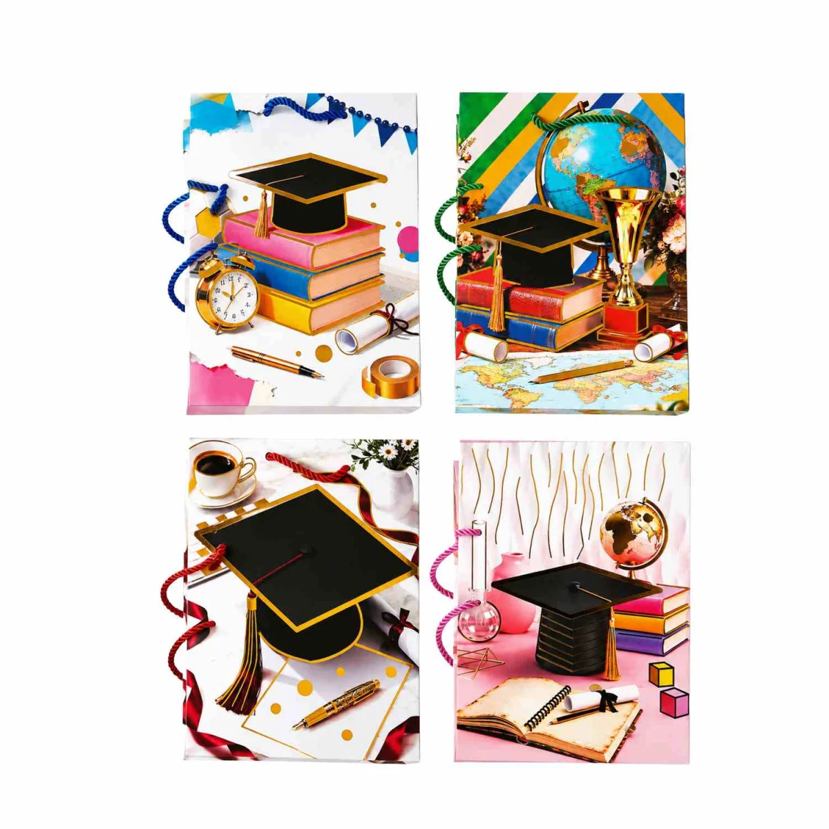 BOLSA REGALO GRADUADO 23*18*10CM (PQTX12)
