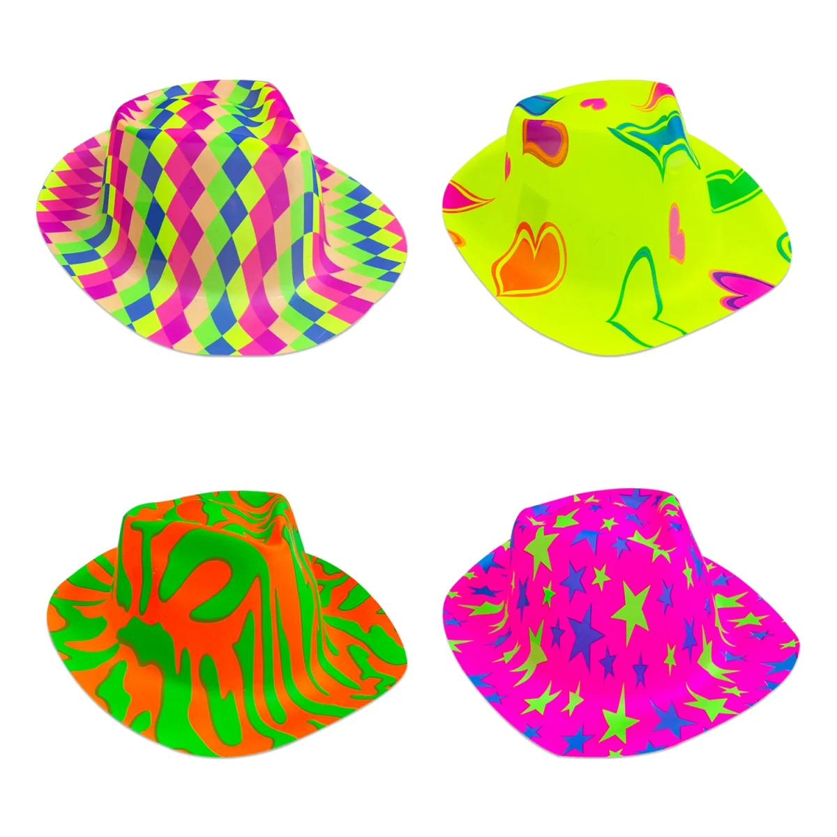 SOMBRERO FIESTA ESTAMPADO 29*24CM (PQTX12)