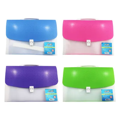 CARPETA COLORES 12 COMPARTIMENTOS