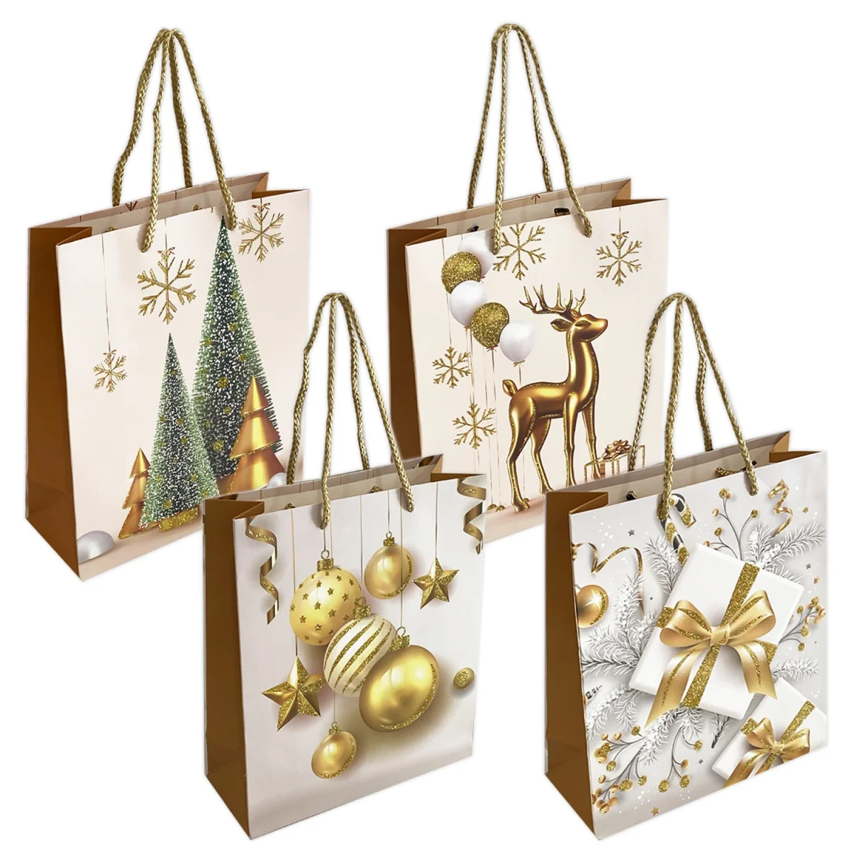 BOLSA REGALO NAVIDEÑA (PQTX12)