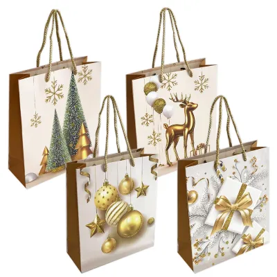 BOLSA REGALO NAVIDEÑA (PQTX12)