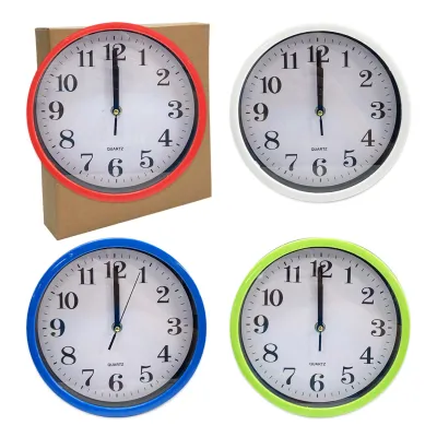 RELOJ DE PARED REDONDO 20CM