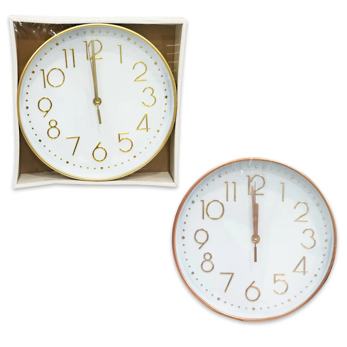 RELOJ DE PARED REDONDO 25CM