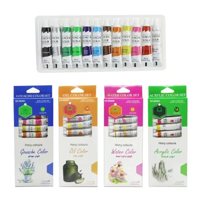 SET PINTURA ACRILICA X12