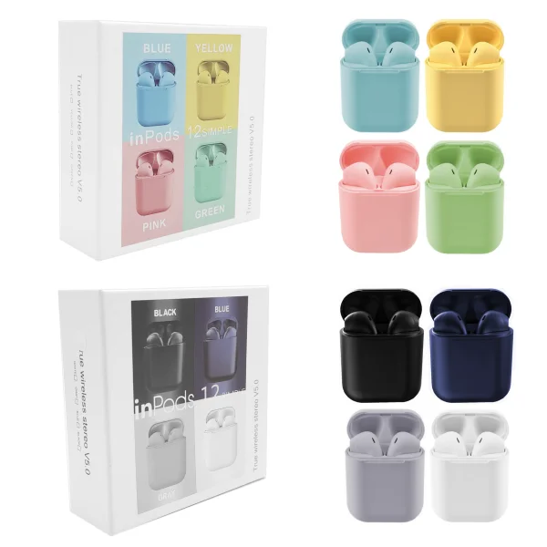 AUDIFONOS INALAMBRICOS INPODS 12