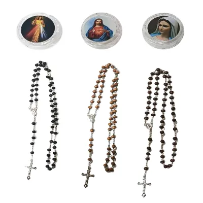 COLLAR ROSARIO 6MM (PQTX12)