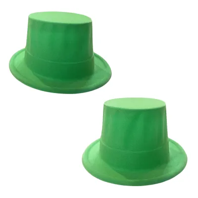 SOMBRERO VERDE PARA FIESTA 25*28*12CM (PQTX12)
