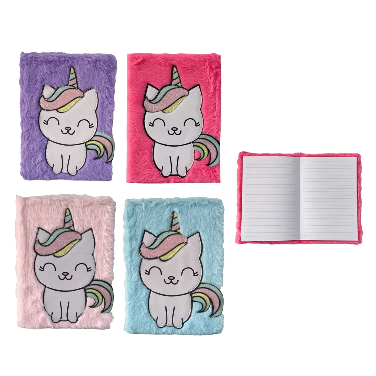 AGENDA PELUCHE GATO LINEAS