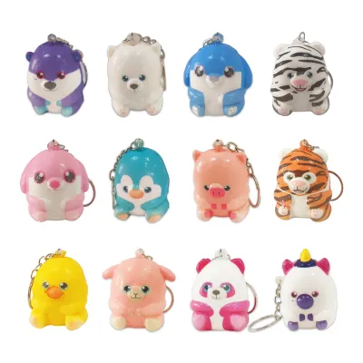 LLAVERO SQUICH ANIMALES (PQTX12)