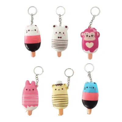LLAVERO SQUICH ANIMALES PALETA (PQTX12)