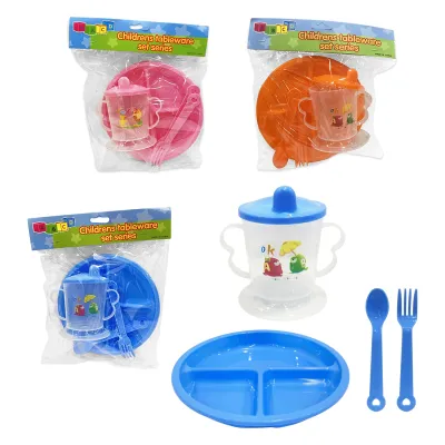 SET VAJILLA INFANTIL X5PCS