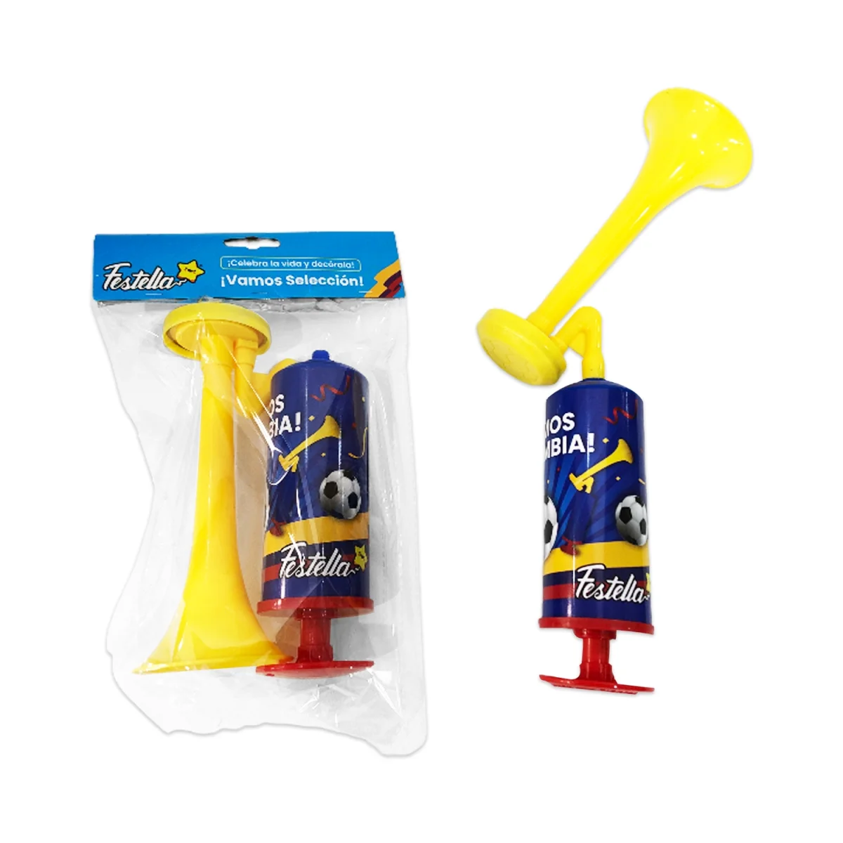 BOCINA DE AIRE COLOMBIA EN BOLSA