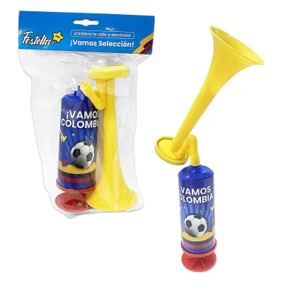 BOCINA DE AIRE COLOMBIA EN BOLSA