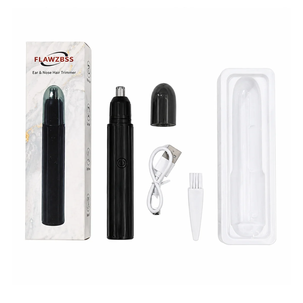DEPILADOR DE NARIZ ELECTRICO RECARGABLE (USB):