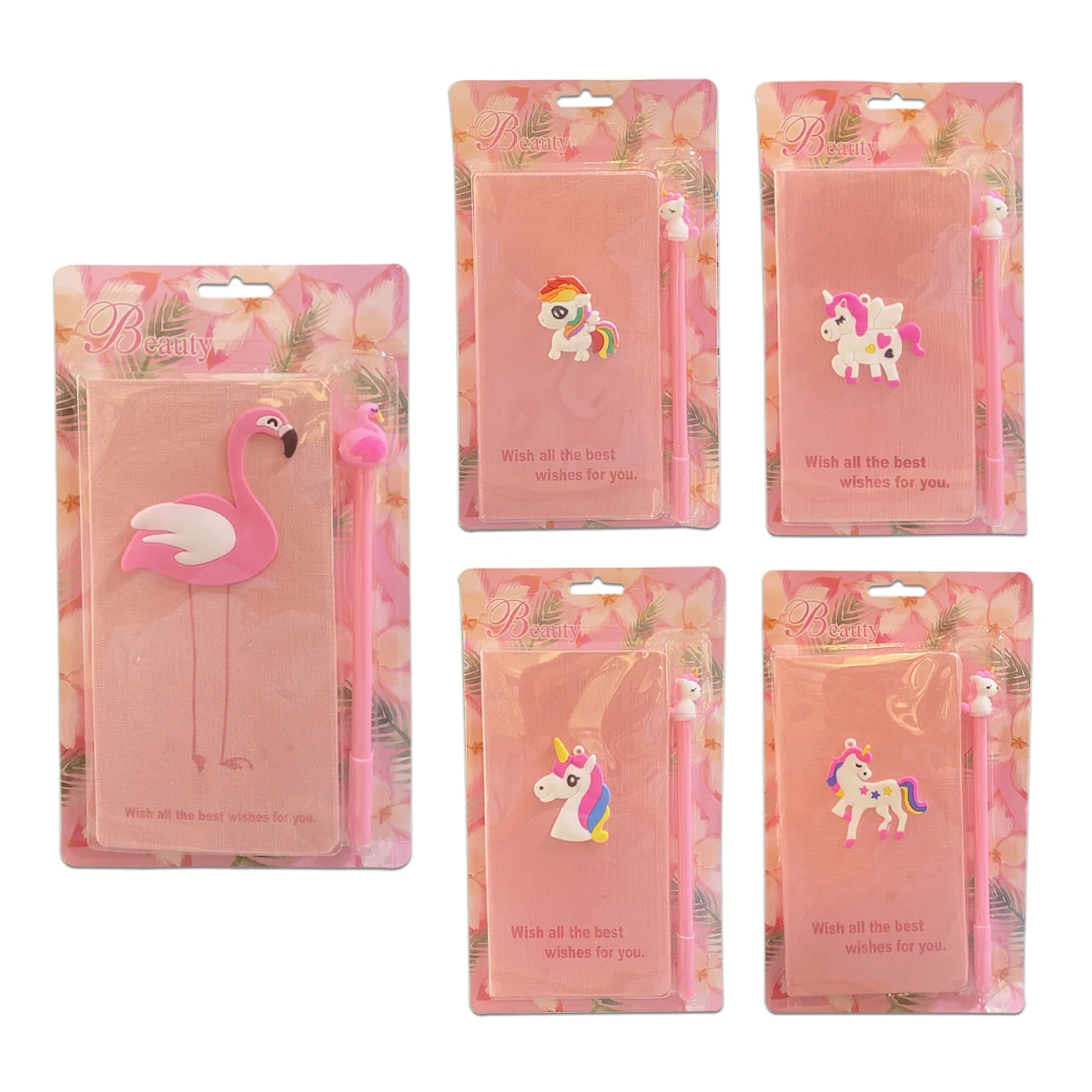 AGENDA CON LAPICERO FLAMENCO EN BLISTER