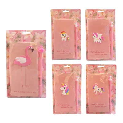 AGENDA CON LAPICERO FLAMENCO EN BLISTER