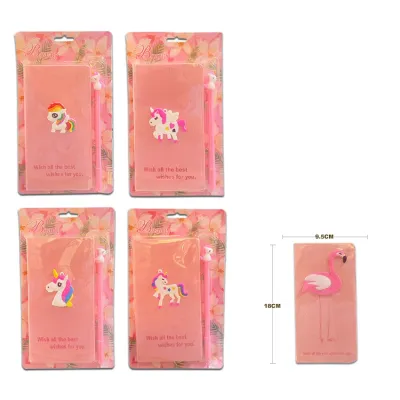 AGENDA CON LAPICERO FLAMENCO EN BLISTER