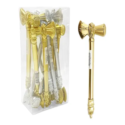 LAPICERO HACHA MEDIEVAL EN ACETATO (CJX12):
