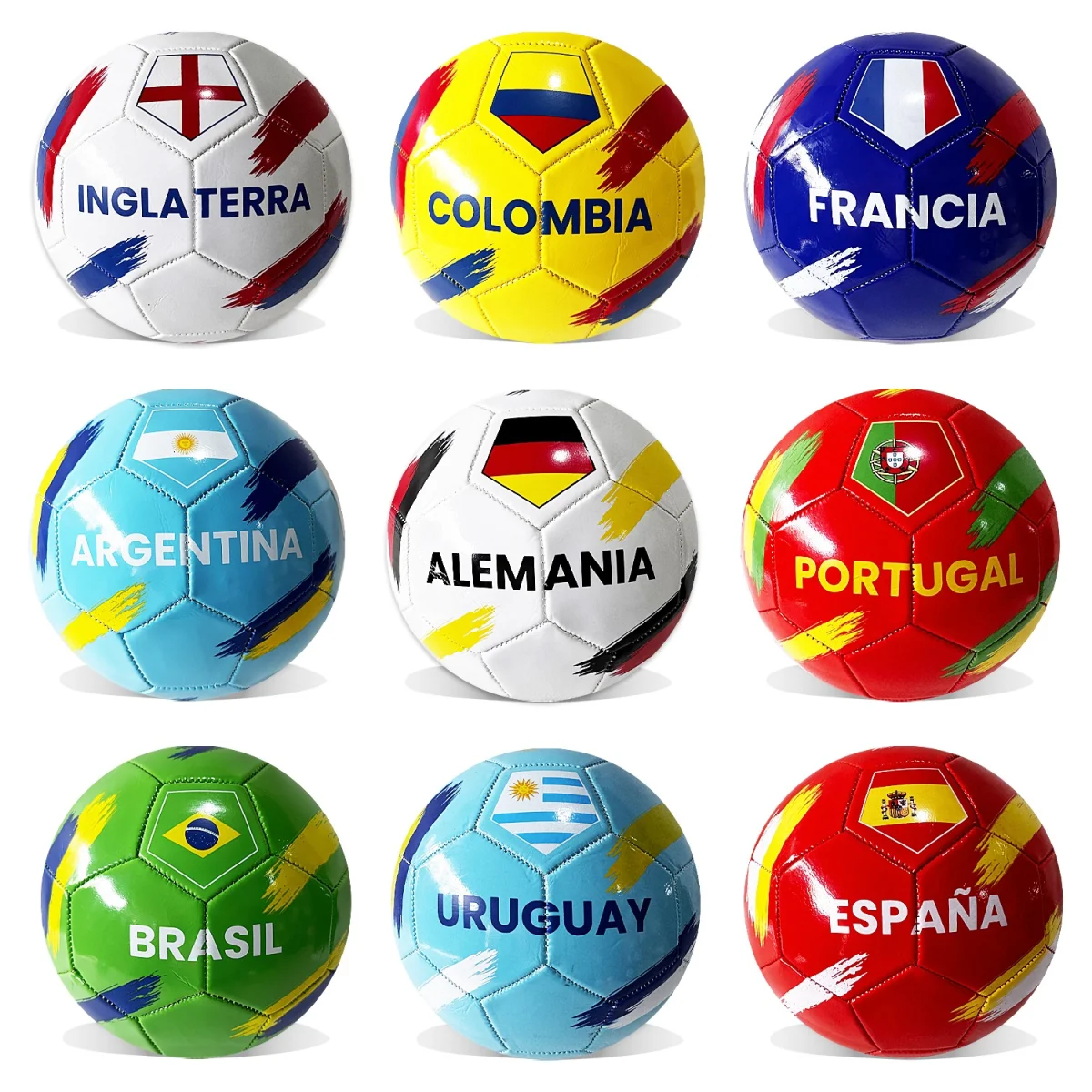 BALON DE FUTBOL PAISES 260G #5
