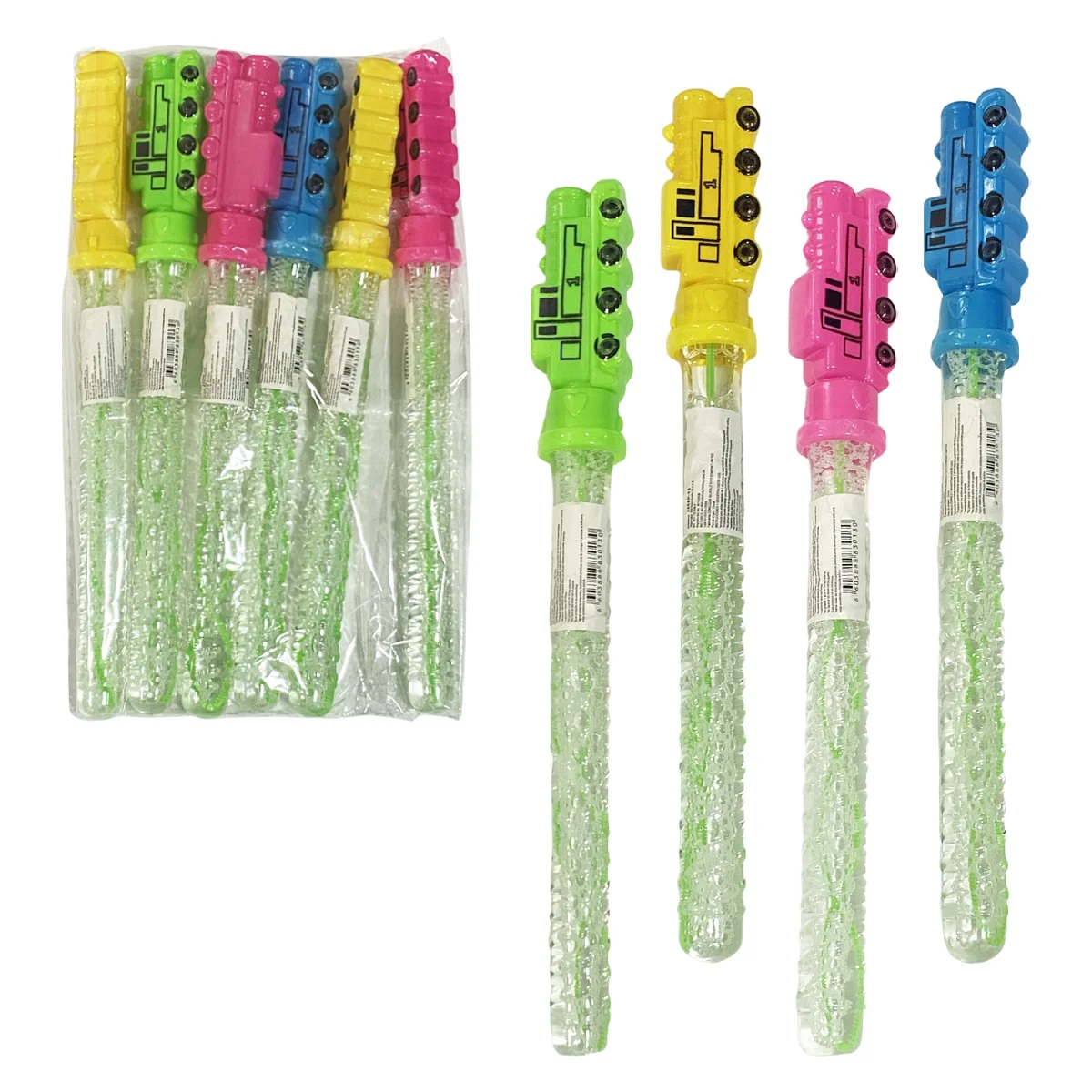 BURBUJERO LARGO TREN (BOLSAX6)