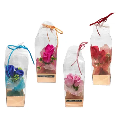 RAMO ROSAS ARTIFICIALES EN ACETATO