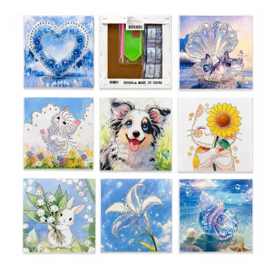 SET DE ARTE DE DIAMANTES 20*20CM