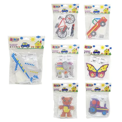 SET DE ARTE DE FICHAS PARA PLANCHAR 9*9.5CM (PQTX12)