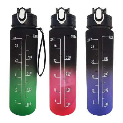 TERMO PLASTICO MOTIVACIONAL CON STICKERS 900ML