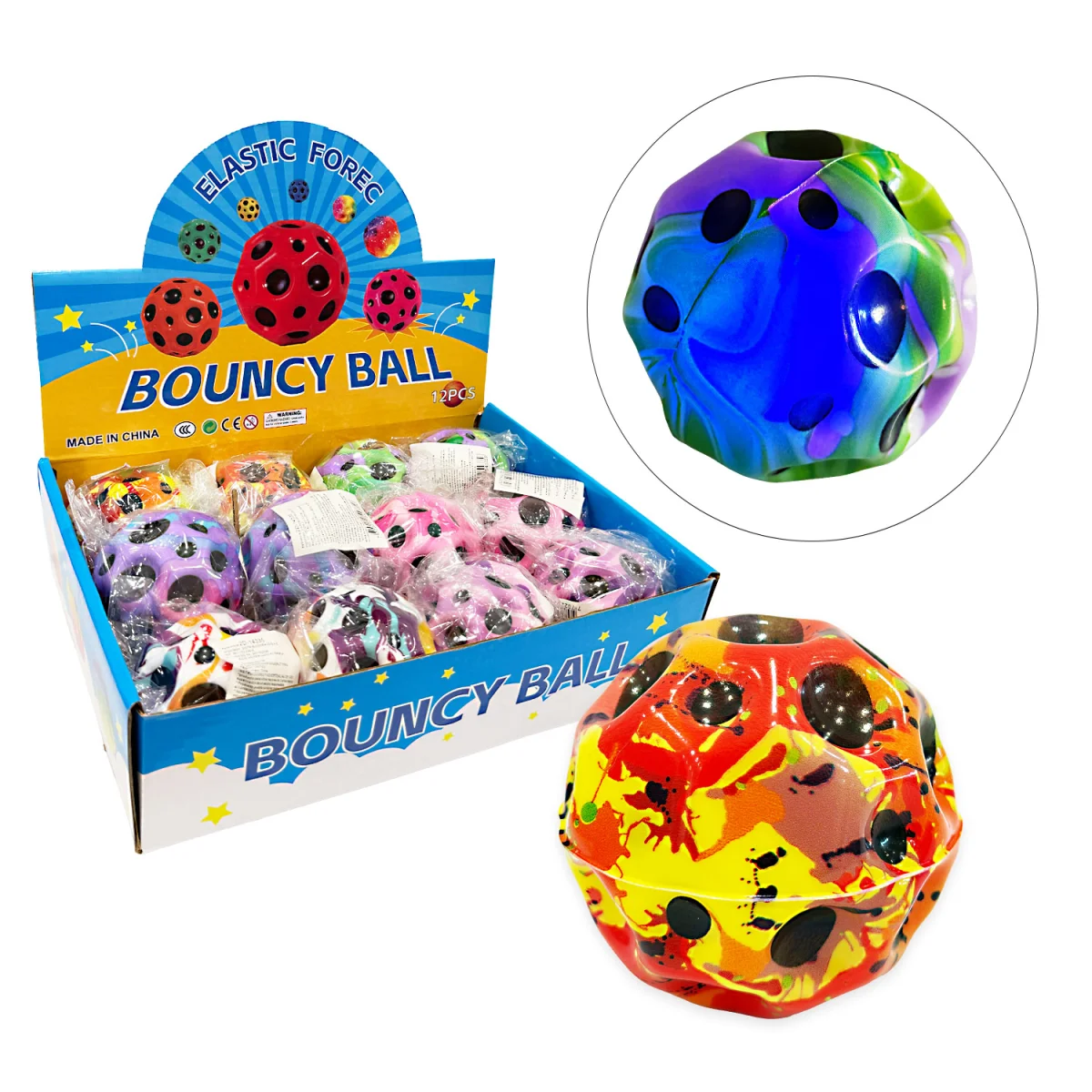 PELOTA DESESTRESANTE CAMUFLADA CON LUZ (CJX12)