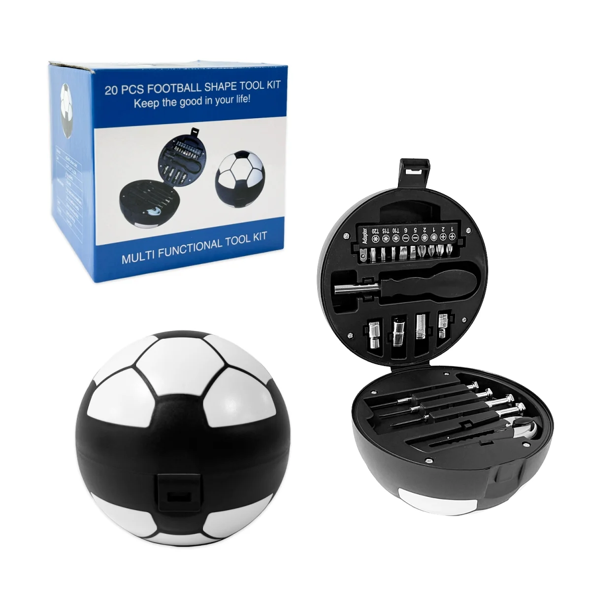 SET DESTORNILLADOR EN BALON FUTBOL X20PCS