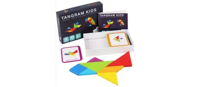 CAJA JUEGO DIDACTICO TANGRAM KIDS