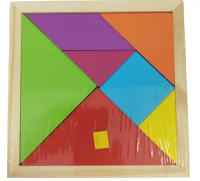 TABLA JUEGO DE MESA TANGRAM GRANDE IMPORTADO