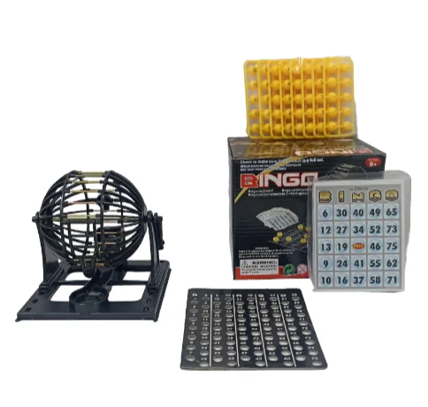 CAJA JUEGO DE MESA BINGO CAJA NEGRA