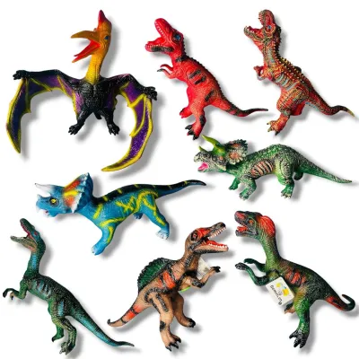 DINOSAURIO DE PLASTICO CON SONIDO